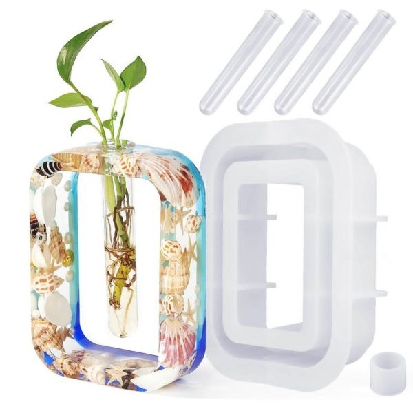 قالب سیلیکونی گلدان گلجای