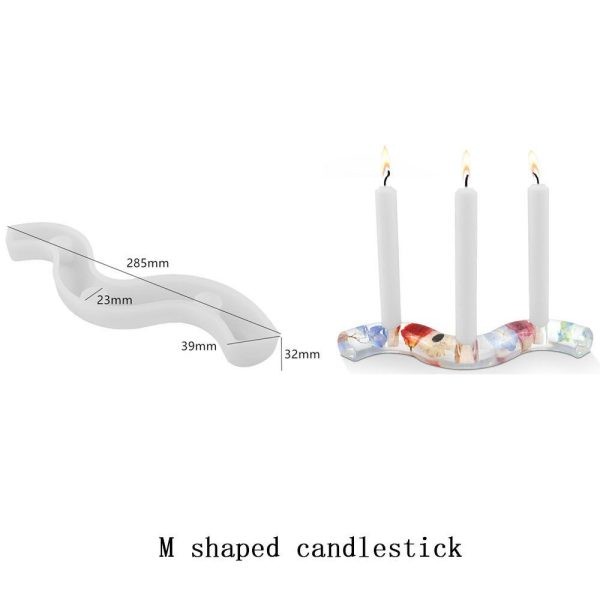 Two Model Spiral Glass Mould