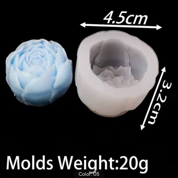 قالب گل پیونی