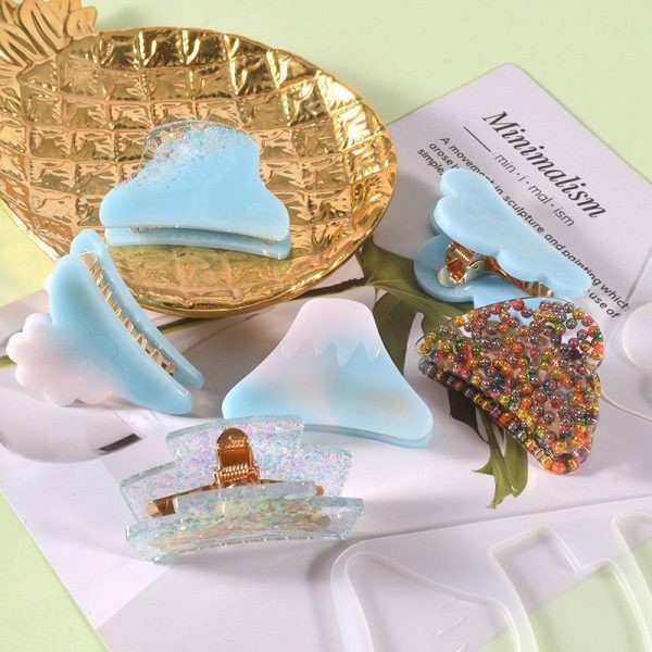 قالب سیلیکونی کلیپس رزینی