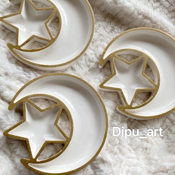 قالب سیلیکونی ماه و ستاره