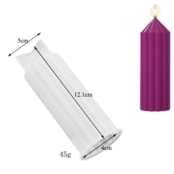 قالب شمع شیاردار