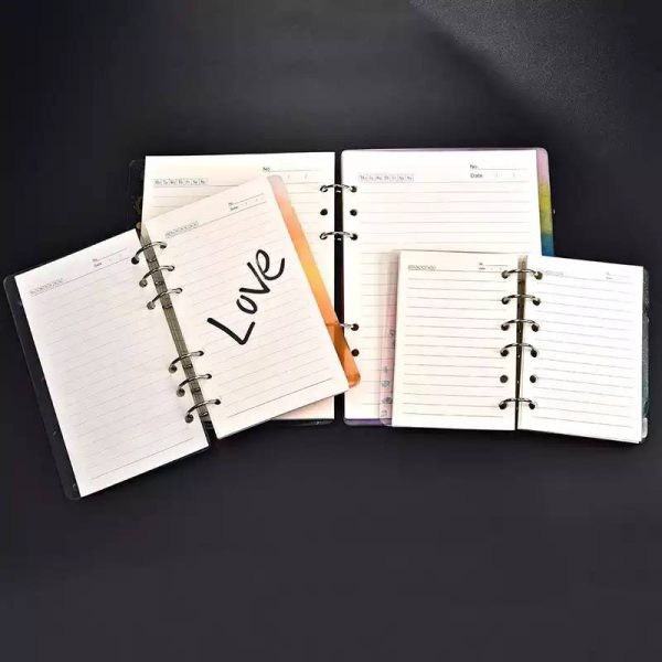 قالب جلد دفتر در سه سایز مختلف