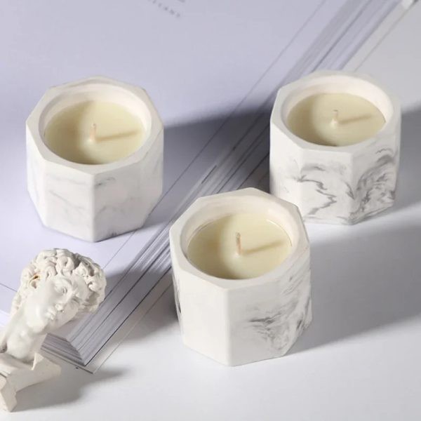 قالب گلدان سه عددی شش ضلعی