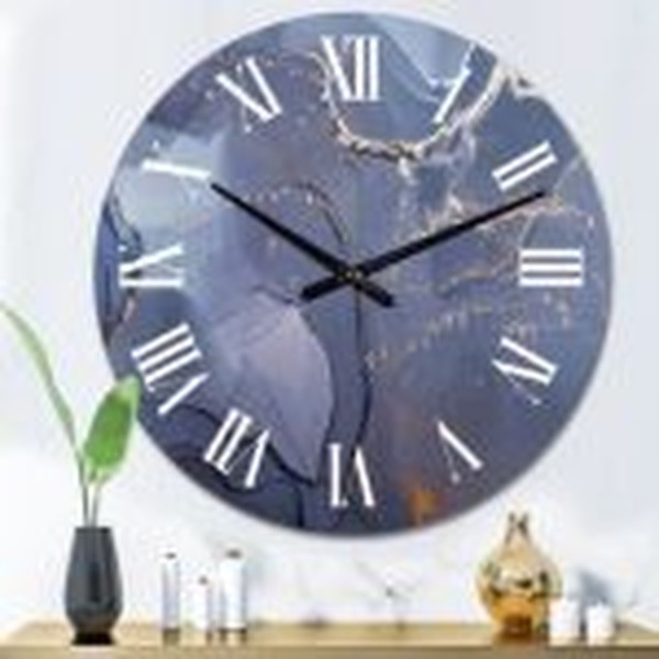 قالب ساعت با اعداد