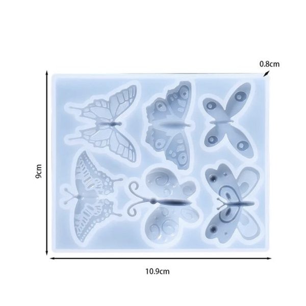 قالب پروانه ۶عددی