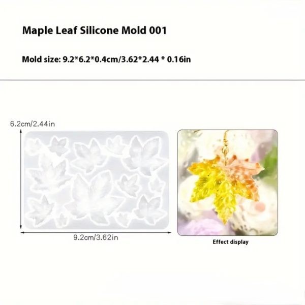 قالب گوشواره مدل برگ