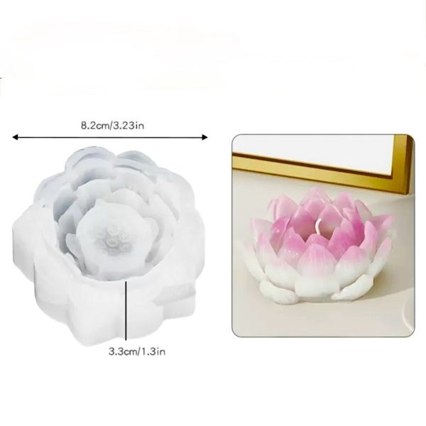 قالب گل نیلوفر