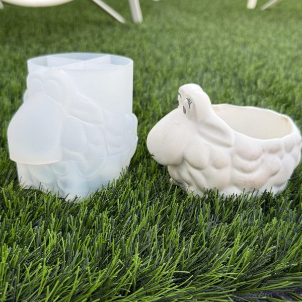 قالب سیلیکونی گلدان بره