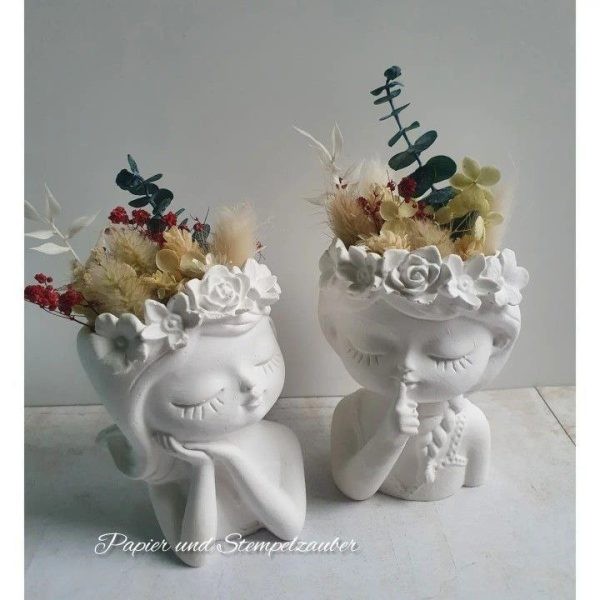 قالب گلدان رز