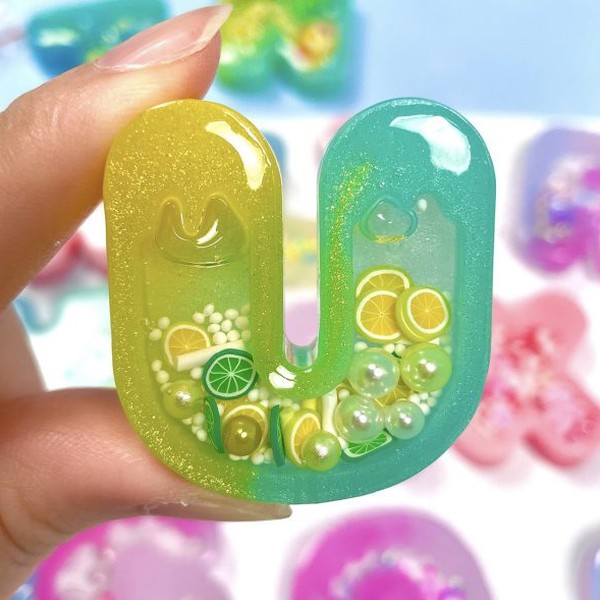 قالب حروف اکواریومی