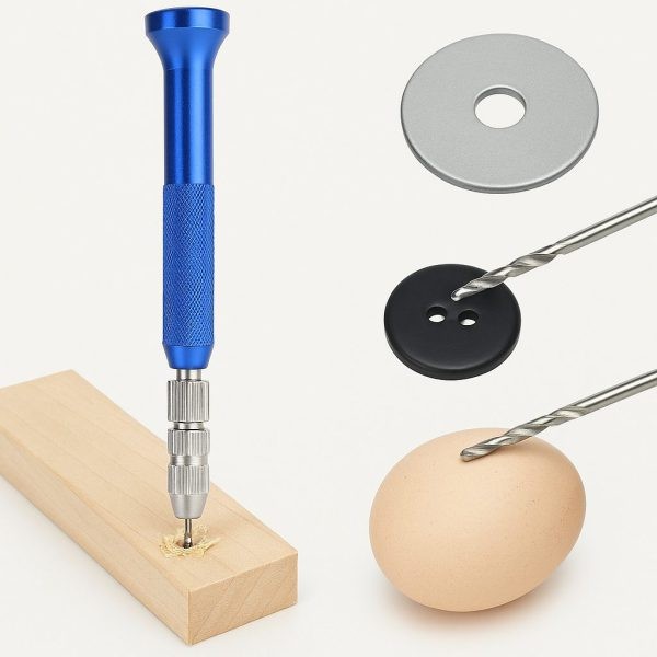 مجموعه سه سایز مته و سه نظام فشاری