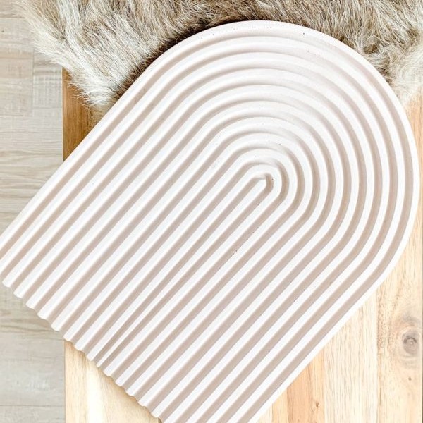 قالب سیلیکونی سینی رنگینکمان