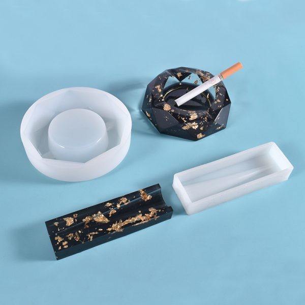 قالب سیلیکونی زیرسیگاری کریستالی