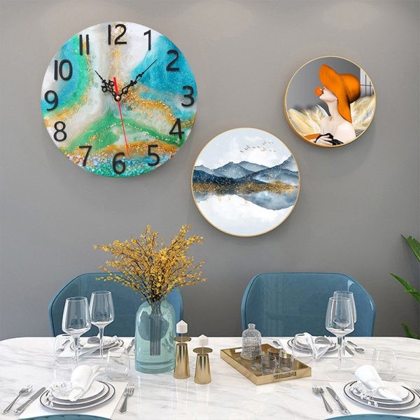 قالب ساعت با اعداد