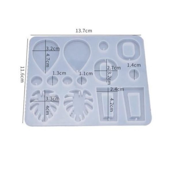 قالب سیلیکونی گوشواره