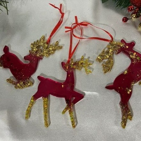 قالب گوزن کریسمس