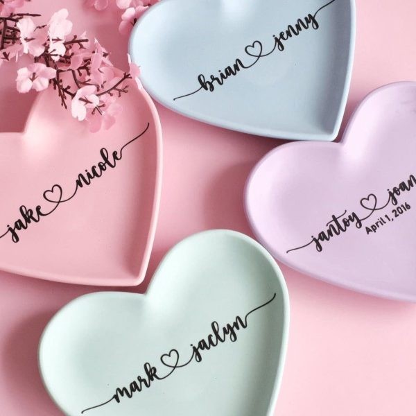 قالب بشقاب قلب