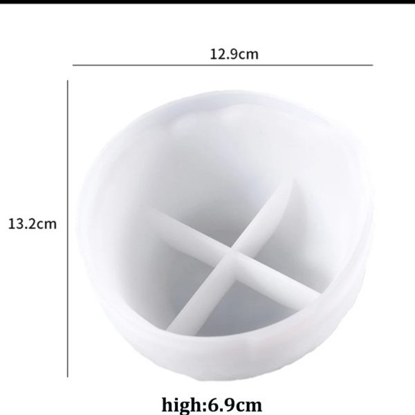 قالب سیلیکونی کاسه دفرمه
