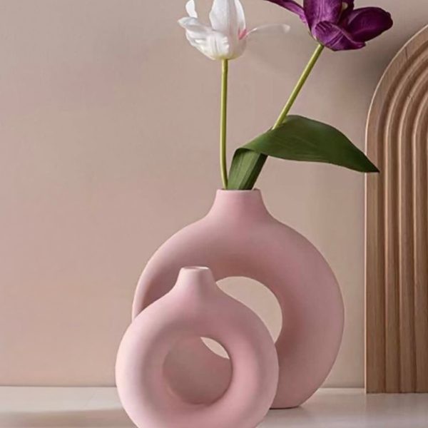 قالب گلدان دونات