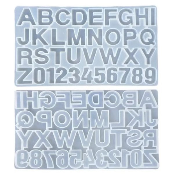 قالب سیلیکونی حروف لاتین