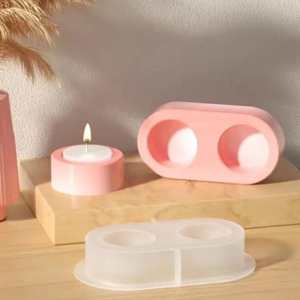 قالب جاشمعی دوقلو