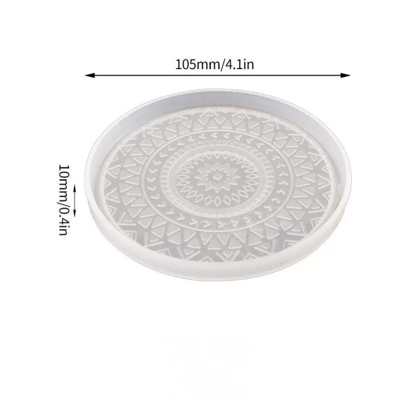 قالب زیر لیوانی ماندالا