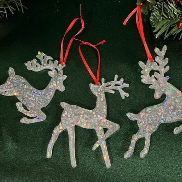 قالب گوزن کریسمس