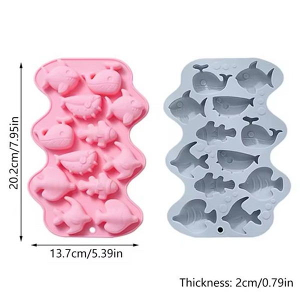 قالب ماهی ۱۲ عددی