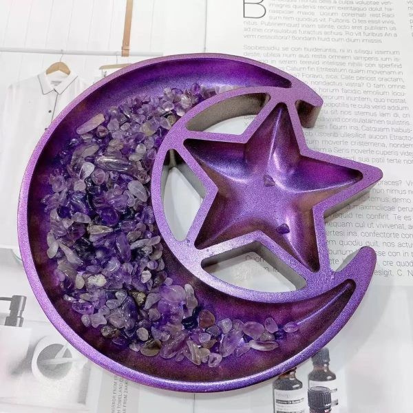 قالب سیلیکونی ماه و ستاره