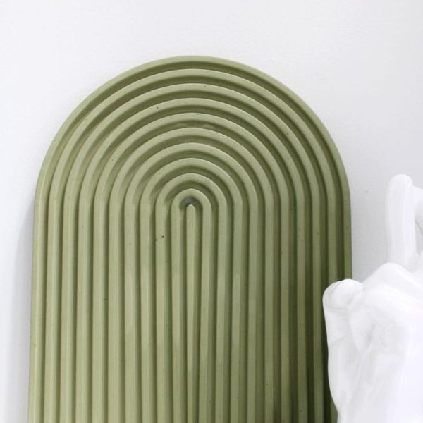 قالب سیلیکونی سینی رنگینکمان