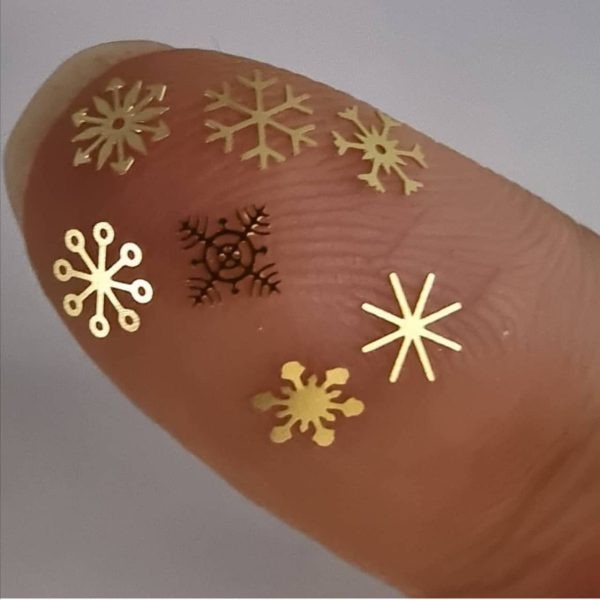 پولک فلزی برف