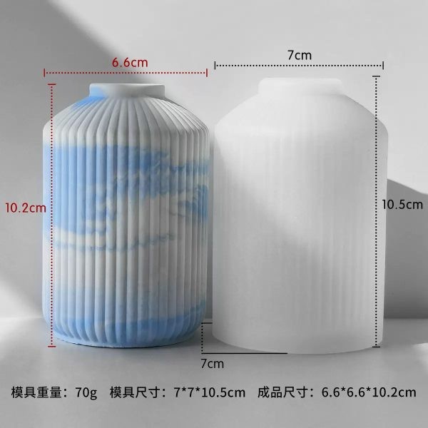 قالب گلدان خمره ای و استوانه ای