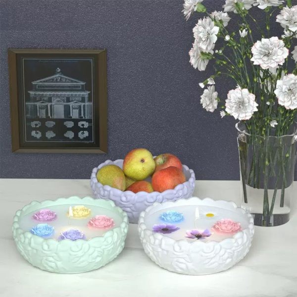 قالب کاسه گلدار