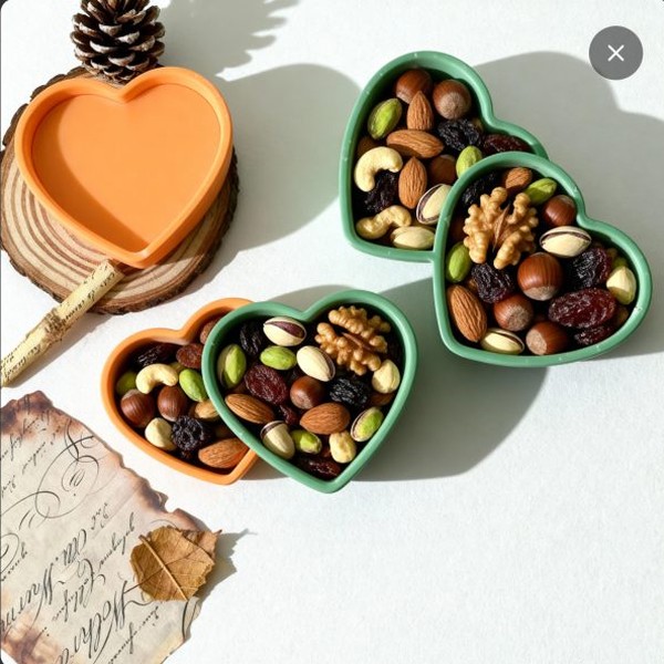 قالب کاسه قلب دوتایی