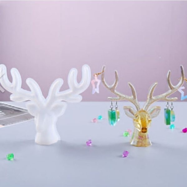 قالب سیلیکونی استند زیورآلات گوزن شاخ