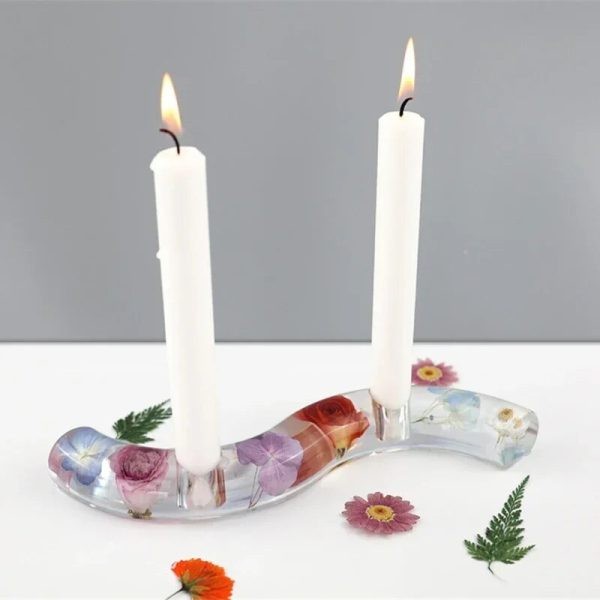 Two Model Spiral Glass Mould