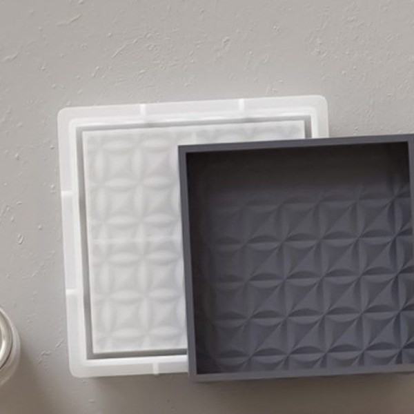 قالب سینی لبهدار مدل طرح دار