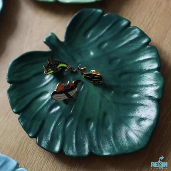 قالب بشقاب برگ