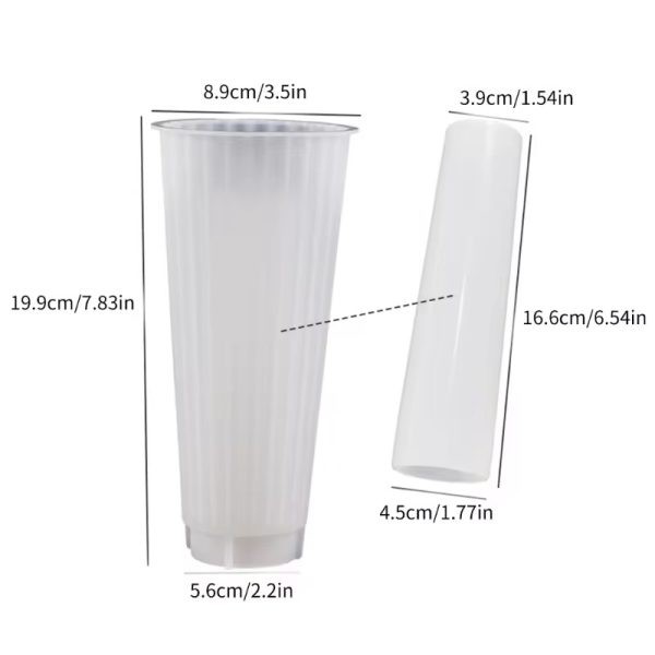 قالب شمع و گلدان شیاردار