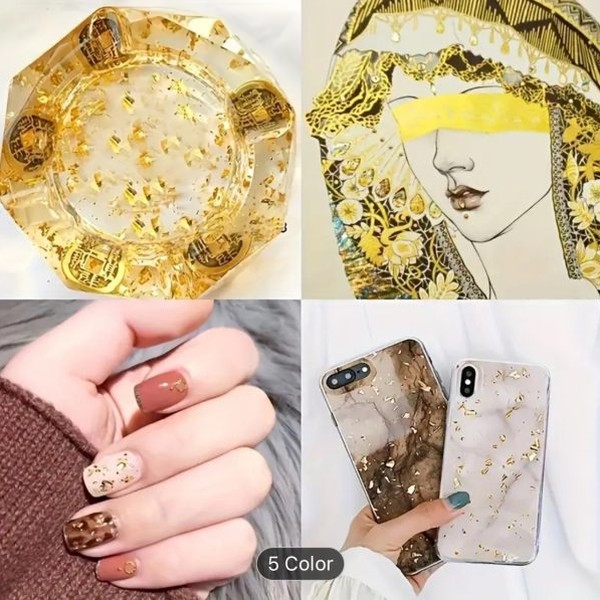 ورق طلا و نقره و مس