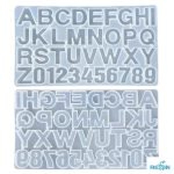 قالب سیلیکونی حروف لاتین