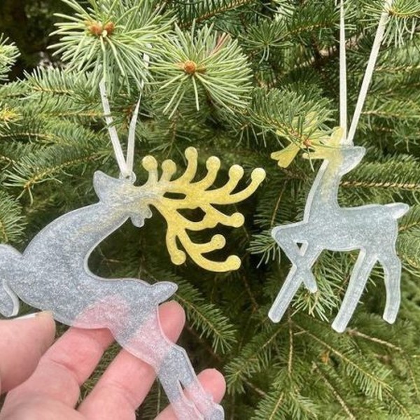 قالب گوزن کریسمس