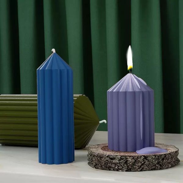 قالب شمع شیاردار