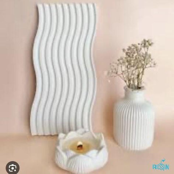 قالب سینی رنگینکمان طرح موج