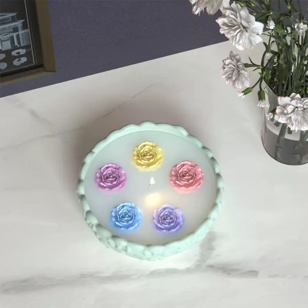 قالب کاسه گلدار