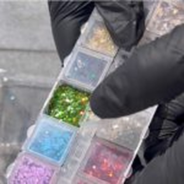 پک اکلیل درشت 12 رنگ