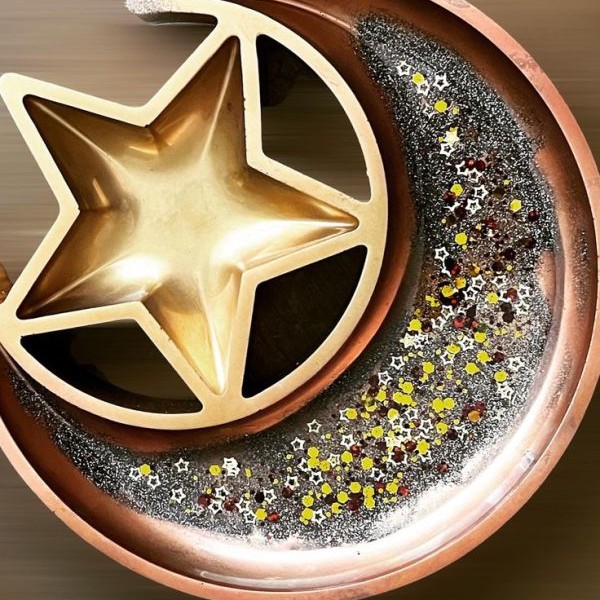 قالب سیلیکونی ماه و ستاره