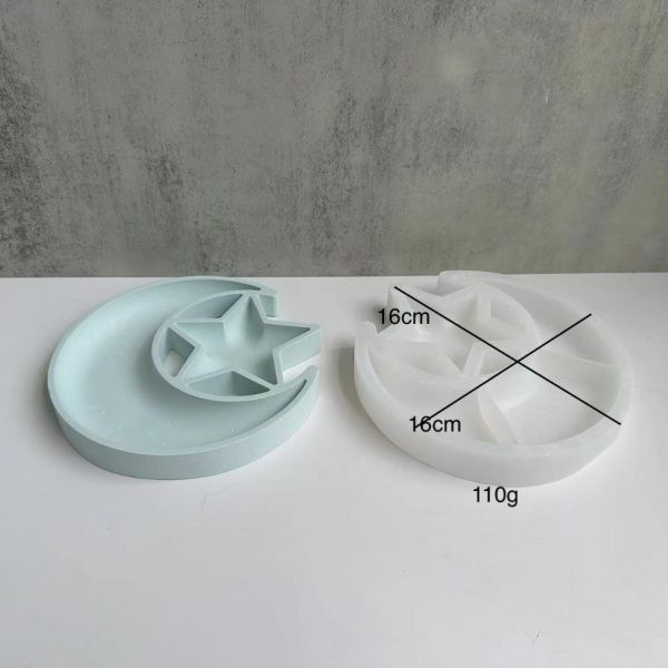 قالب سیلیکونی ماه و ستاره