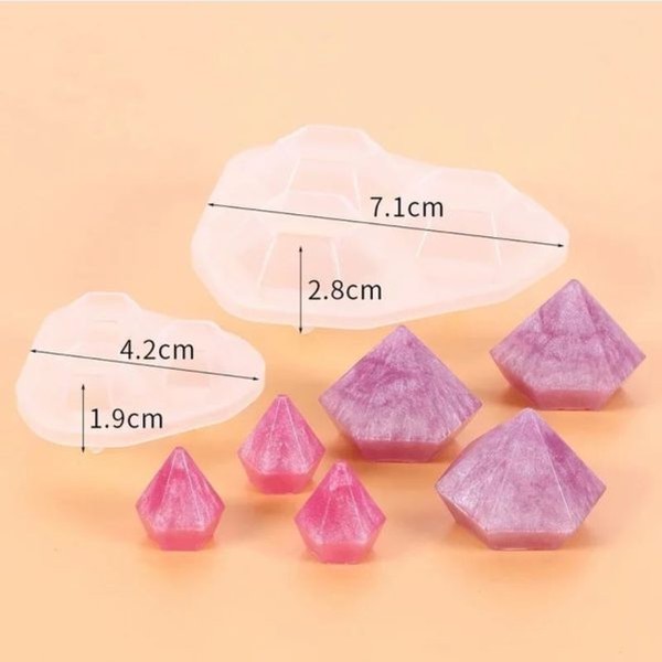 قالب سیلیکونی الماس